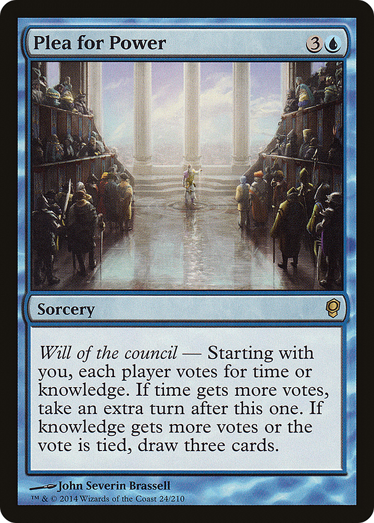 Plaidoyer pour le pouvoir (CNS-024) - Conspiration Foil 