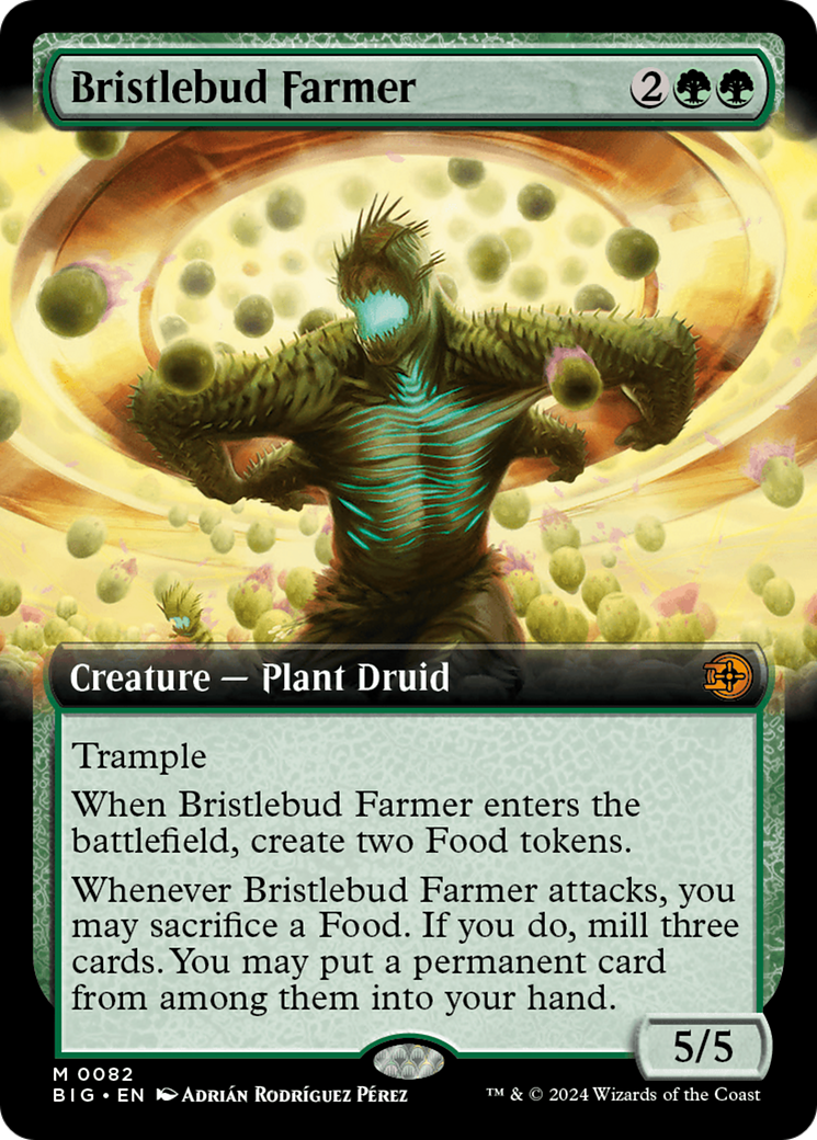 Bristlebud Farmer (Extended Art) (BIG-082) - The Big Score: (Extended Art) Foil
