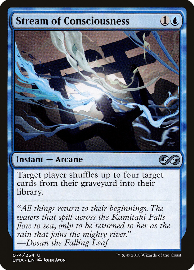 Flux de conscience (UMA-074) - Ultimate Masters Foil 