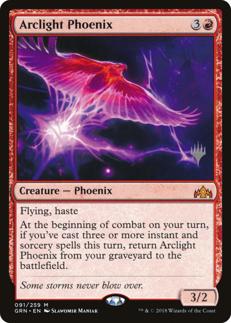 Arclight Phoenix (PPELD-91P) - Guilds of Ravnica Promos Foil