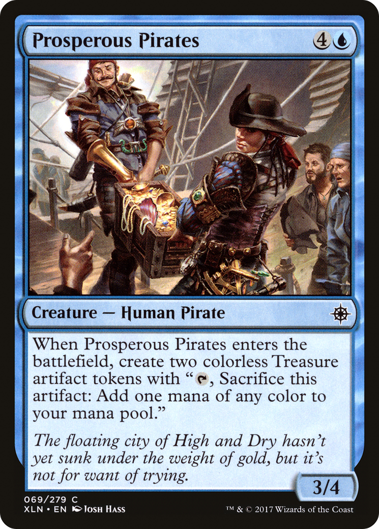 Prosperous Pirates (XLN-069) - Ixalan Foil