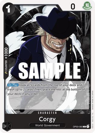 Corgy (OP03-083) - Piliers de force 
