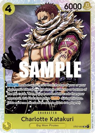 Charlotte Katakuri (ST07-003) - Deck de démarrage 7 : Big Mom Pirates Foil 