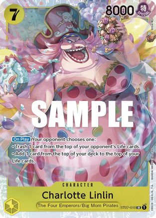 Charlotte Linlin (010) (ST07-010) - Deck de démarrage 7 : Big Mom Pirates Foil 