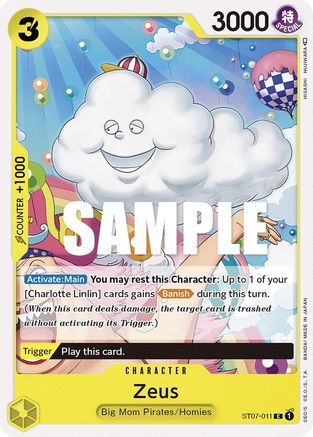Zeus (ST07-011) - Deck de démarrage 7 : Big Mom Pirates 