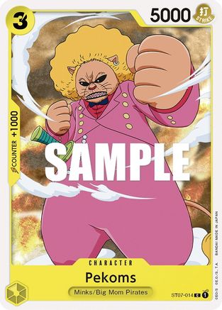 Pekoms (ST07-014) - Deck de démarrage 7 : Big Mom Pirates 