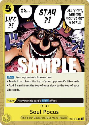 Soul Pocus (ST07-015) - Deck de démarrage 7 : Big Mom Pirates 