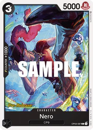 Nero (OP03-087) - Cartes de pré-lancement Pillars of Strength 