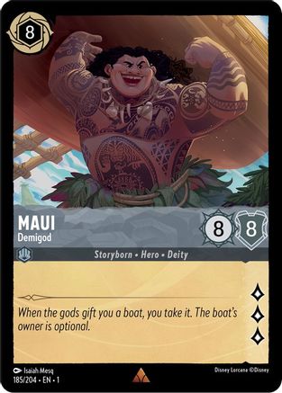 Maui - Demigod (185/204) - Le premier chapitre Cold Foil 