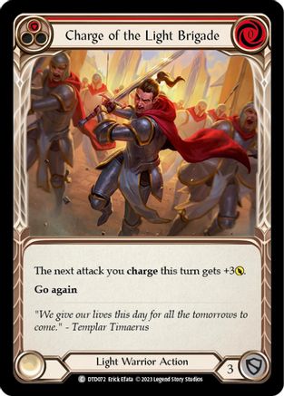 Charge de la Brigade Légère (Rouge) (DTD072) - Arc-en-ciel Dusk till Dawn 