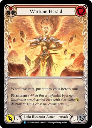 Wartune Herald (Rouge) (DTD029) - Du crépuscule à l'aube 