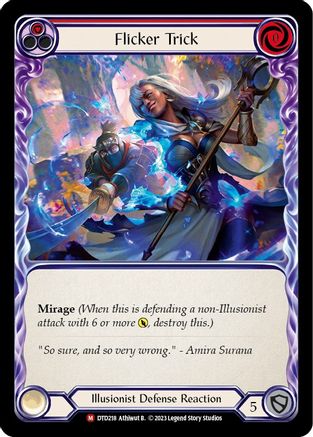 Flicker Trick (DTD218) - Arc-en-ciel du crépuscule à l'aube 