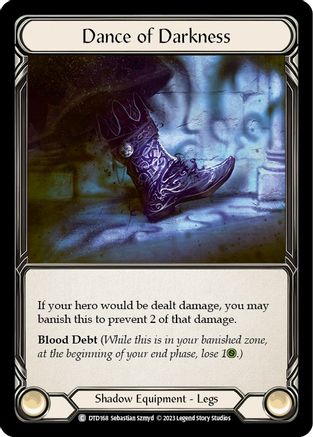 Dance of Darkness (DTD168) - Dusk till Dawn Cold Foil