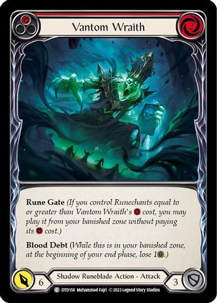 Vantom Wraith (Rouge) (DTD158) - Arc-en-ciel Dusk till Dawn 