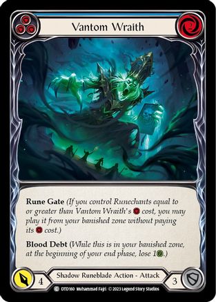 Vantom Wraith (Bleu) (DTD160) - Arc-en-ciel Dusk till Dawn 