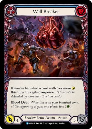 Wall Breaker (Bleu) (DTD117) - Arc-en-ciel Dusk Till Dawn 