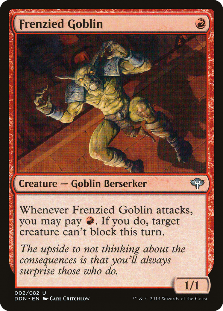 Gobelin frénétique (DDN-002) - Duel Decks : Vitesse contre Ruse 