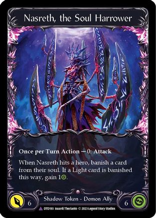 Nasreth, le chasseur d'âmes (Marvel) (DTD193-CF) - Dusk till Dawn Cold Foil 