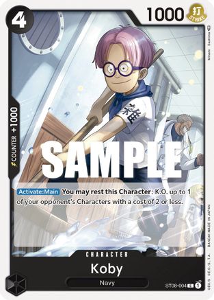 Koby (ST08-004) - Deck de démarrage 8 : Monkey.D.Luffy 