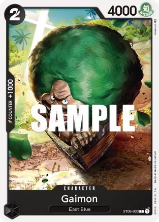 Gaimon (ST08-003) - Deck de démarrage 8 : Monkey.D.Luffy 