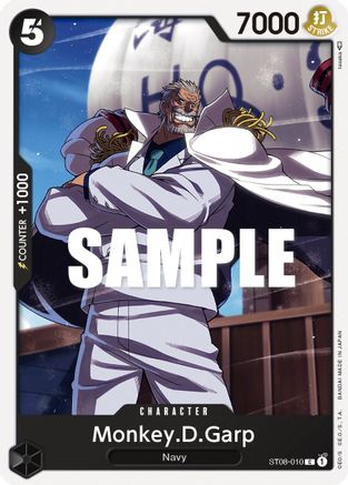 Monkey.D.Garp (ST08-010) - Deck de démarrage 8 : Monkey.D.Luffy 