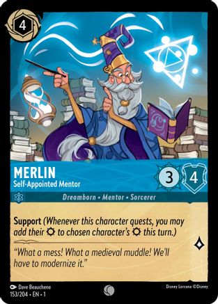 Merlin - Mentor autoproclamé (153/204) - Le premier chapitre 