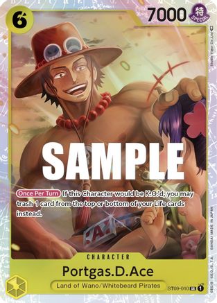 Portgas.D.Ace (ST09-010) - Deck de démarrage 9 : Yamato Foil 
