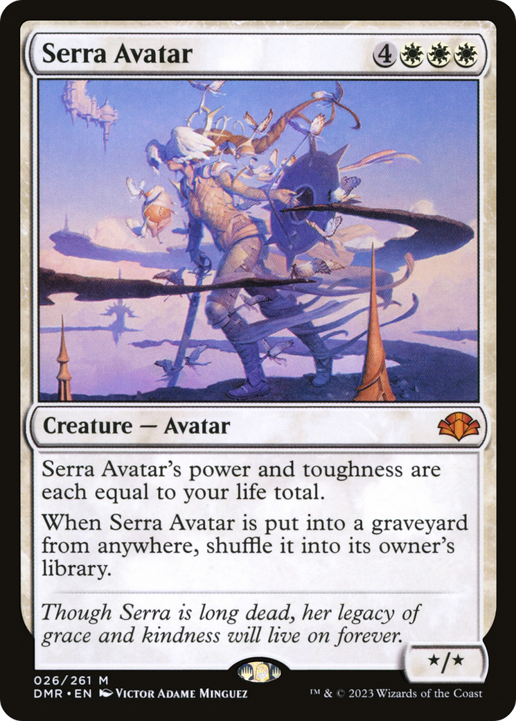 Serra Avatar (DMR-026) - Dominaria Remastered