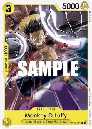 Monkey.D.Luffy (ST09-011) - Deck de démarrage 9 : Yamato 