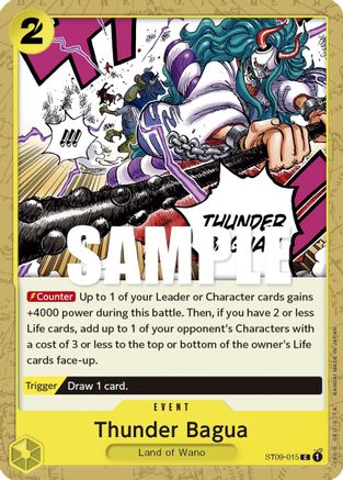Thunder Bagua (ST09-015) - Deck de démarrage 9 : Yamato 
