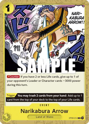 Flèche Narikabura (ST09-014) - Deck de démarrage 9 : Yamato 