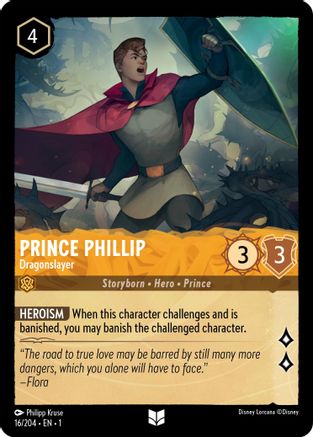 Prince Philippe - Tueur de Dragons (16/204) - Le Premier Chapitre Cold Foil 