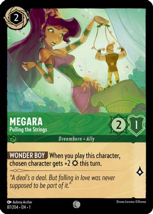 Megara - Tirer les ficelles (87/204) - Le premier chapitre Cold Foil 