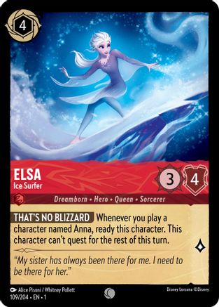 Elsa - Surfeuse sur glace (109/204) - Le premier chapitre 
