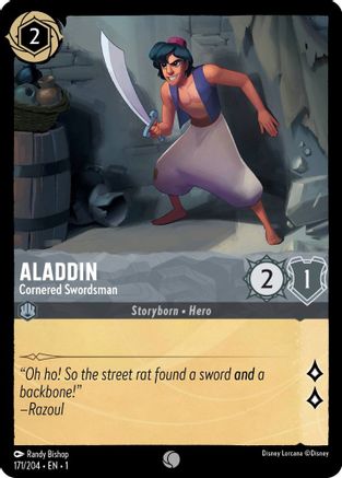 Aladdin - L'épéiste acculé (171/204) - Le premier chapitre, Cold Foil 