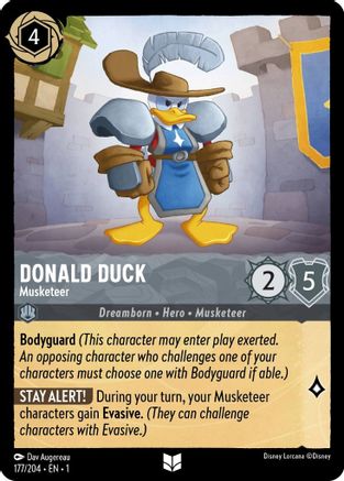 Donald Duck - Mousquetaire (177/204) - Le premier chapitre Cold Foil 