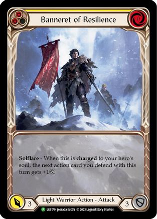 Bannière de résilience - LGS179 (LGS179) - Chair et sang : cartes promotionnelles arc-en-ciel 