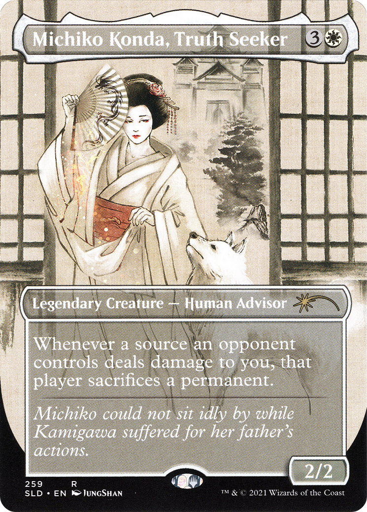 Michiko Konda, Truth Seeker (SLD-259) - Secret Lair Drop (Borderless)