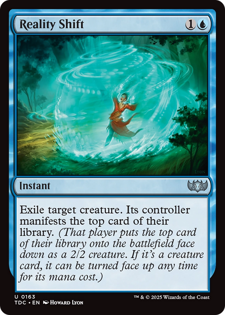 Changement de réalité (TDC-163) - Commandant : Tarkir : Tempête de dragons 