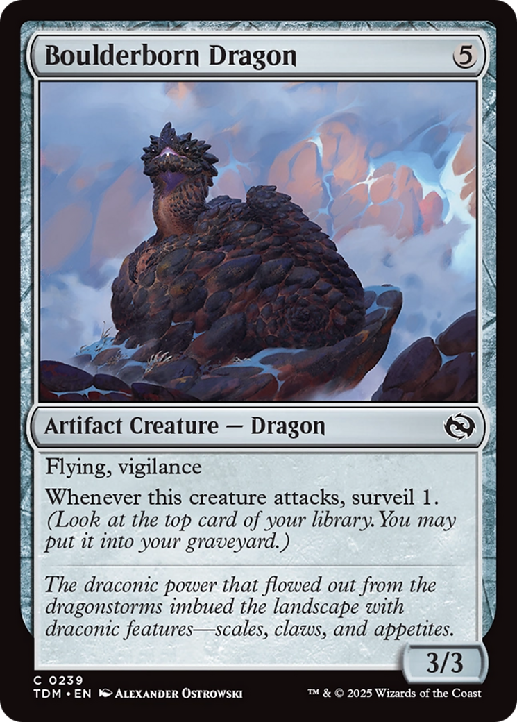 Dragon Boulderborn (TDM-239) - Tarkir : Tempête de Dragons 