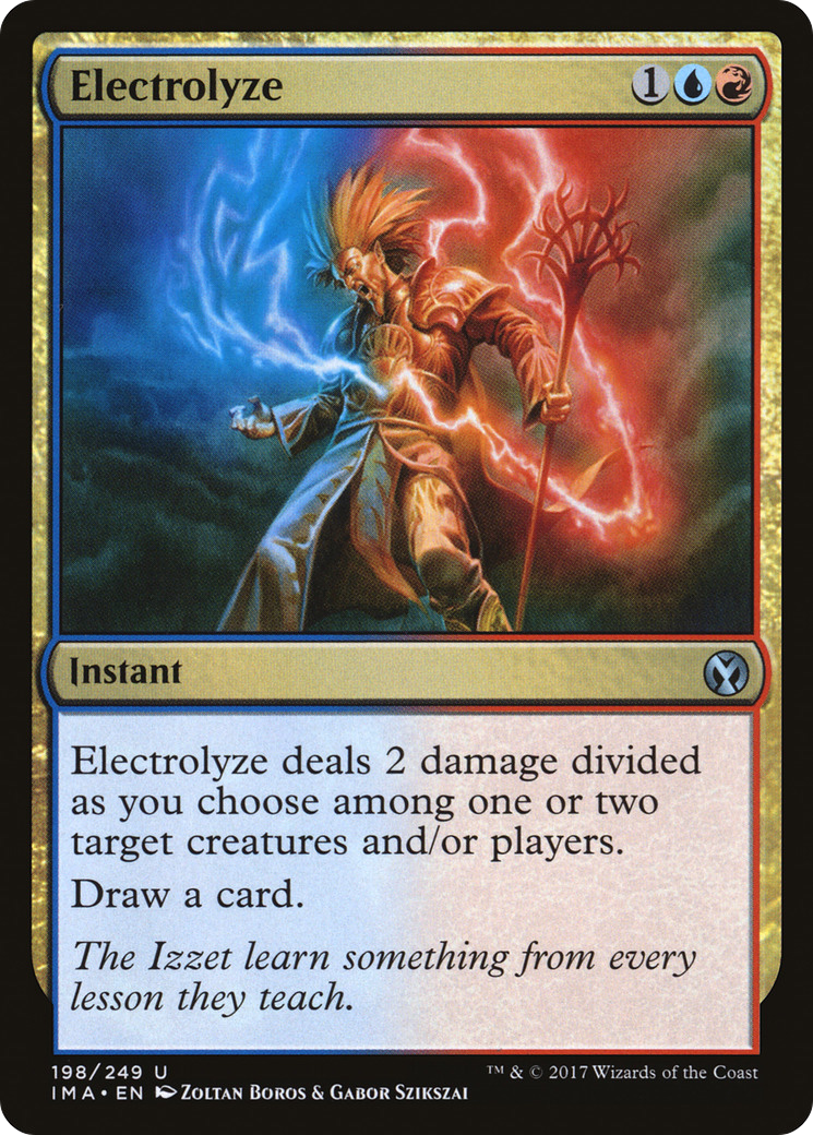 Électrolyse (IMA-198) - Iconic Masters 