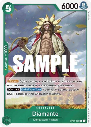 Diamante (OP04-028) - Royaumes d'Intrigue Foil 