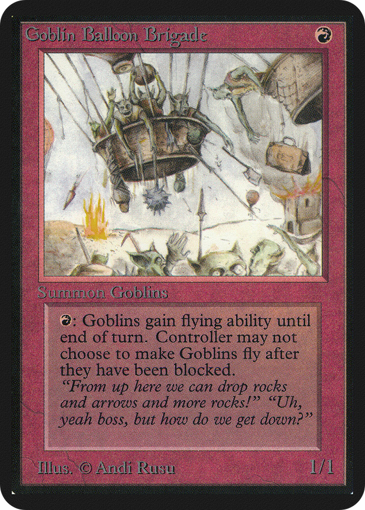 Goblin Balloon Brigade (LEA-) - Limited Edition Alpha