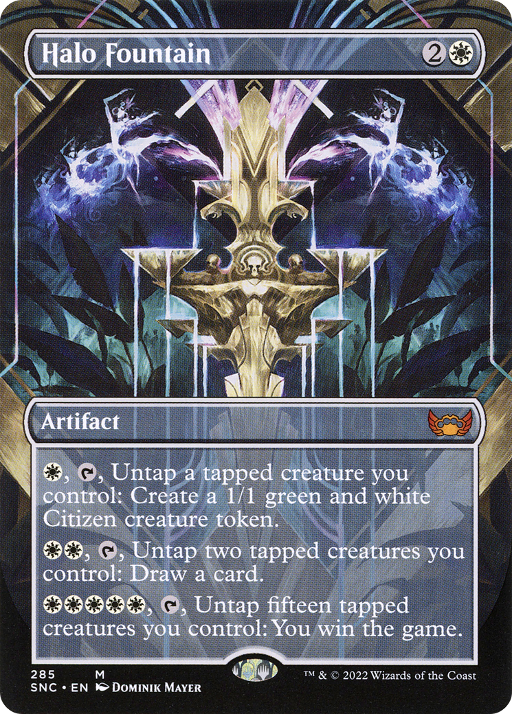 Halo Fountain (SNC-285) - Rues de New Capenna (sans bordure) 