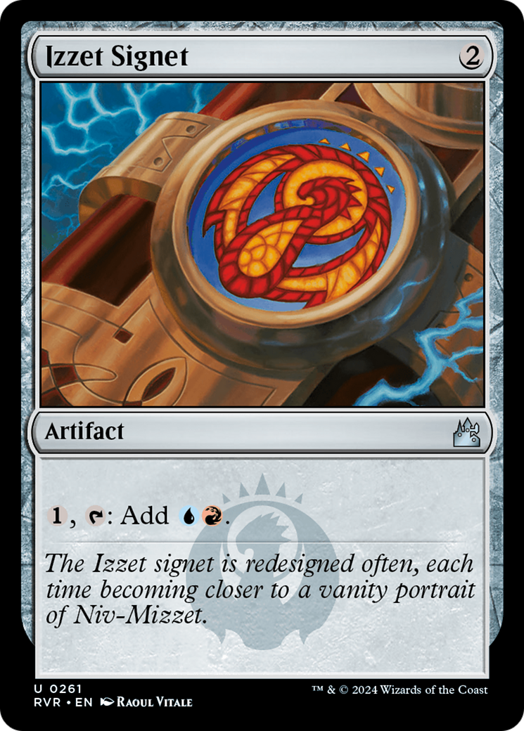 Izzet Signet (RVR-261) - Feuille remasterisée de Ravnica 