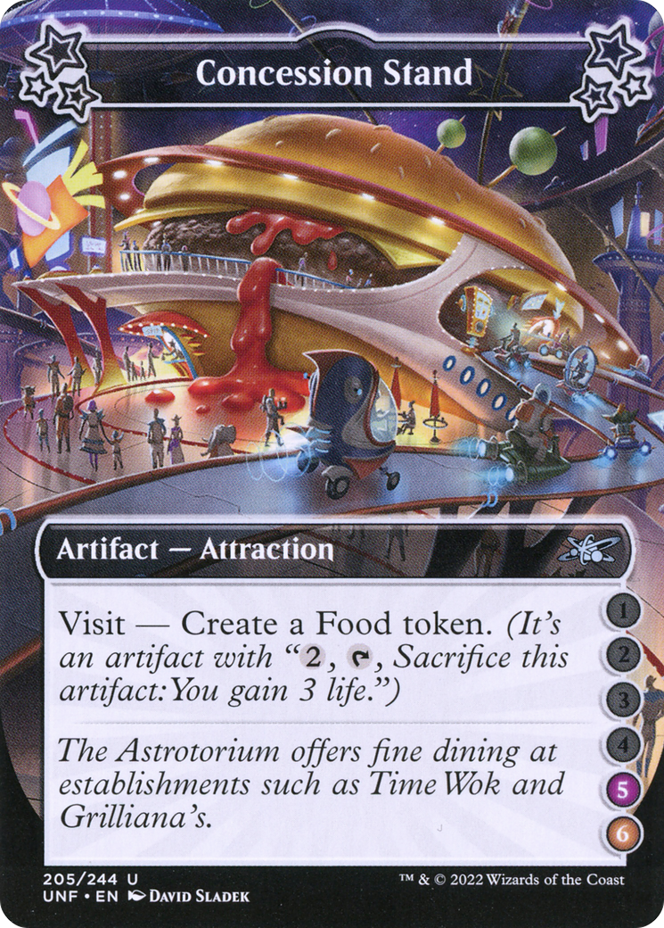 Stand de concession (UNF-205D) - Unfinity Foil