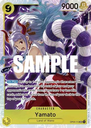 Yamato (OP04-112) - Royaumes d'Intrigue Foil 