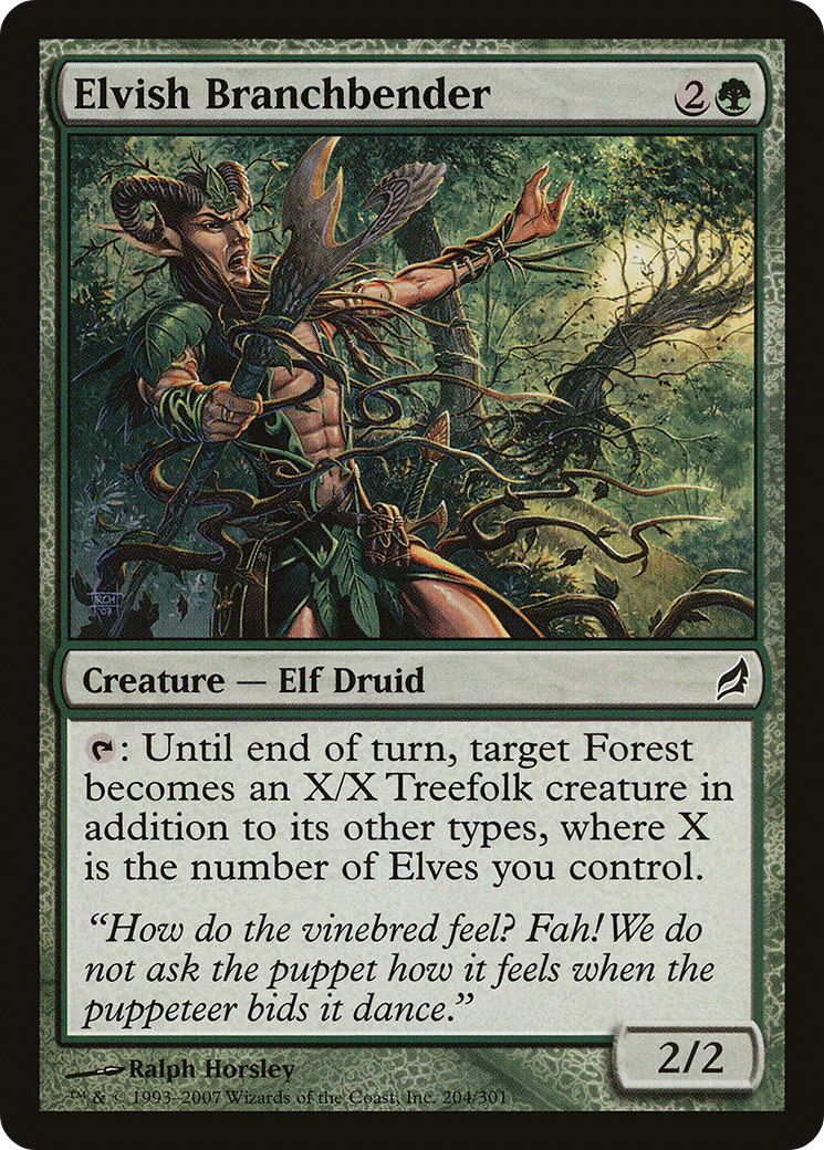 Elvish Branchbender (LRW-204) - Lorwyn