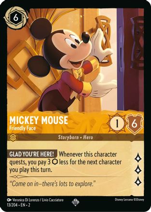 Mickey Mouse - Visage amical (13/204) - L'Ascension des enfants du déluge 