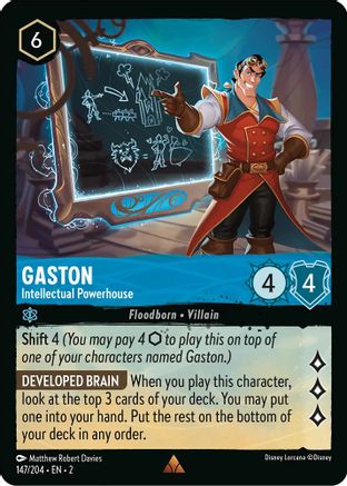 Gaston - Puissance intellectuelle (147/204) - L'ascension des enfants du déluge 